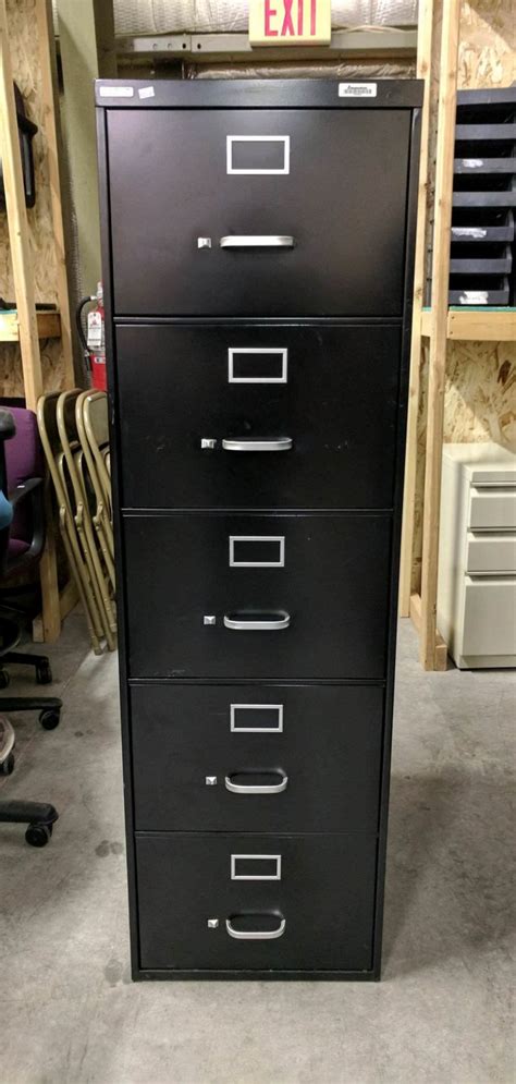 steel case black file cabinet|5 drawer steelcase file cabinet.